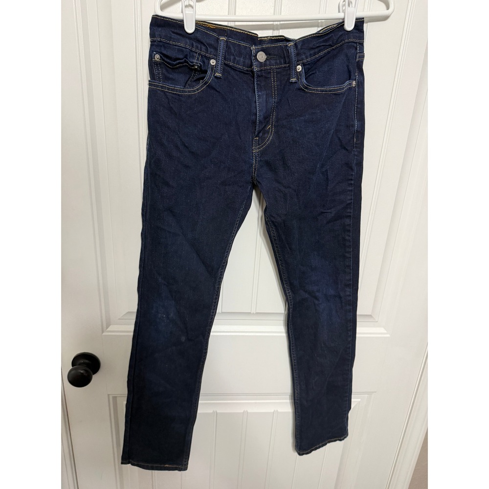 Levi's Jeans Mens 31x32 511 Slim Fit Dark Wash Blue Stretch Denim EUC